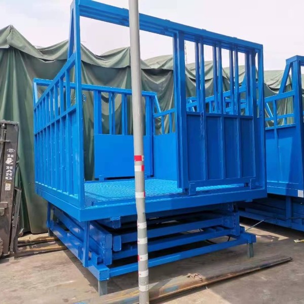 剪叉式卸豬臺(tái)